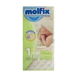 مولفیکس پوشک سایز 1 نوزادی (40عددی)